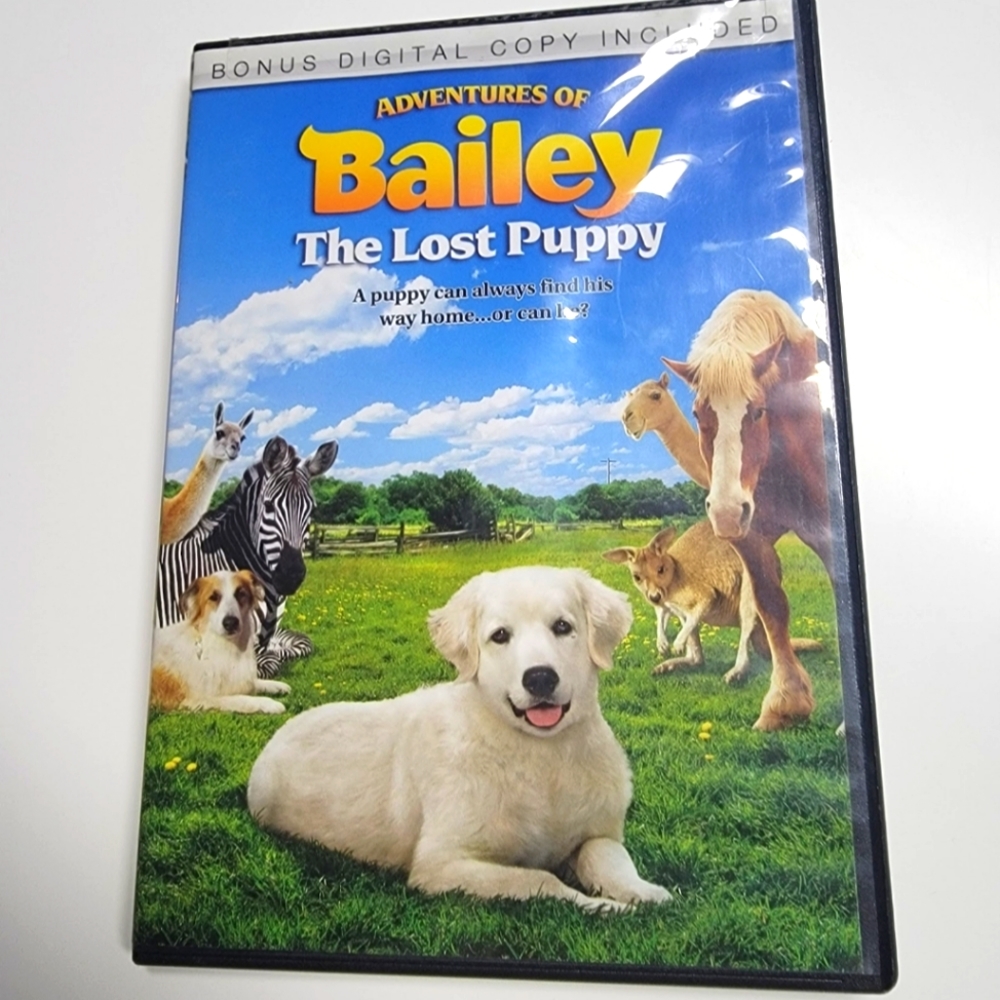 Adventures of Baily the lost puppy DVD 📀